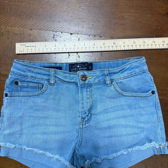 Lucky Brand Light Wash Riley Short girls size 14 - Picture 13 of 16